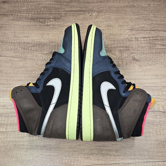 Nike Air Jordan 1 Retro High Tokyo Bio Hack Men's Size 8 Sneakers (555088-201) - Picture 6 of 9